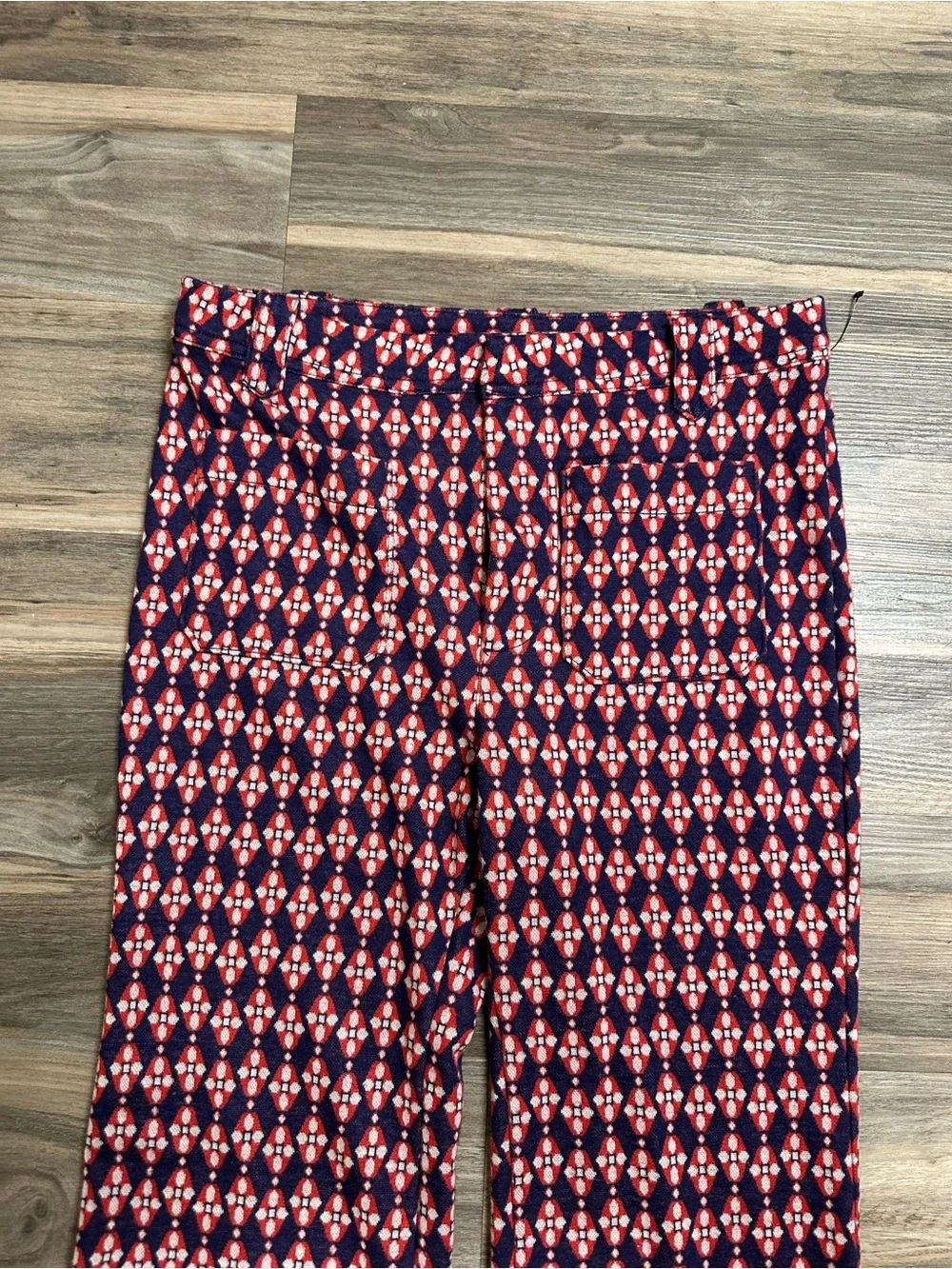 Free People Geometric Pattern Pants